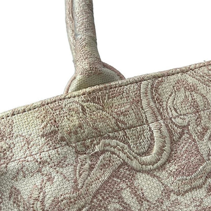 Dior Christian Dior Tote Book Tote Medium Bag Old Small M12962tdt_956 Ivory and