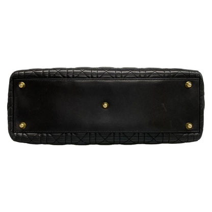 Dior Christian Dior Handbag Lady Dior Large Bag Black Lambskin