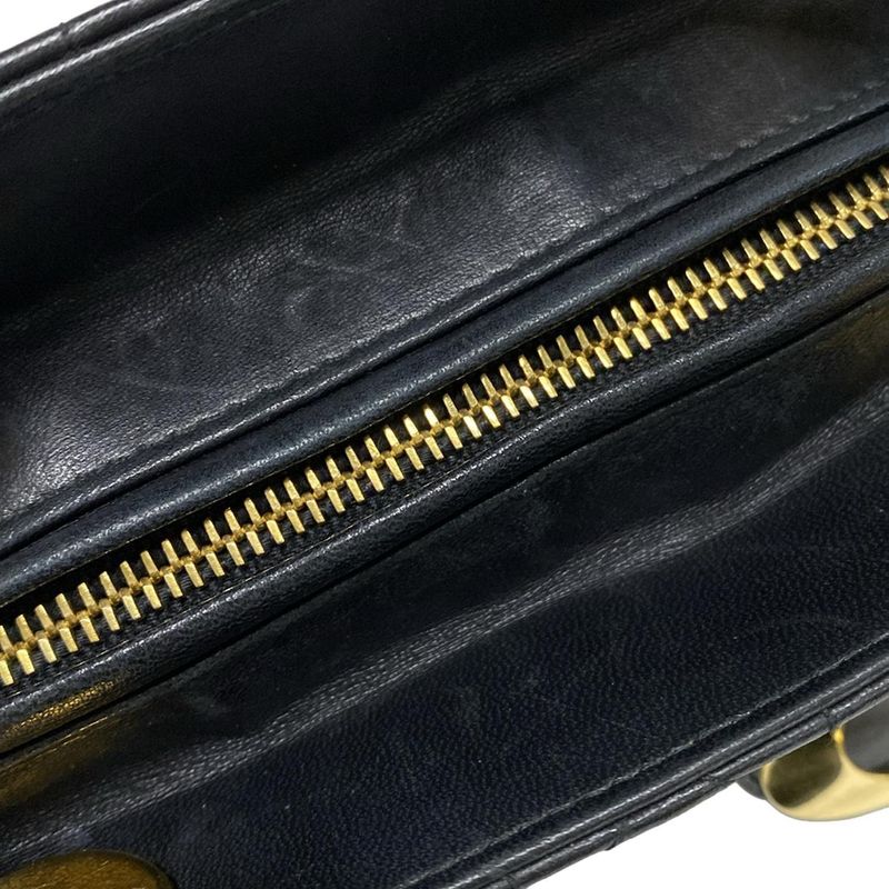 Dior Christian Dior Handbag Lady Dior Large Bag Black Lambskin