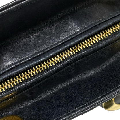 Dior Christian Dior Handbag Lady Dior Large Bag Black Lambskin