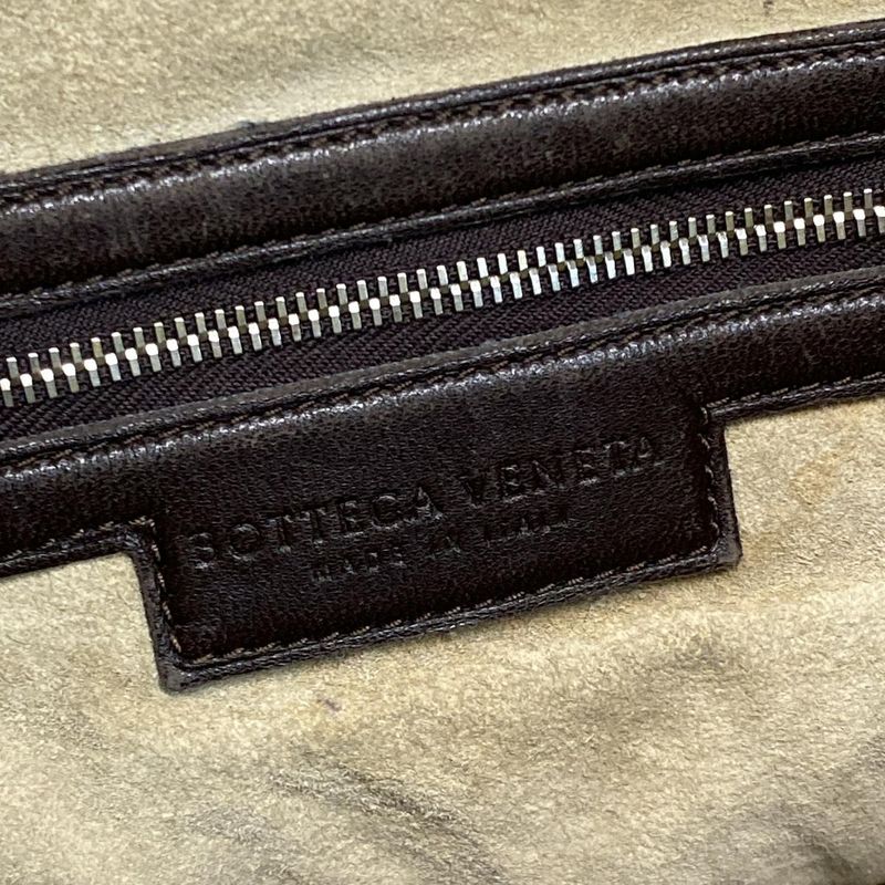 Bottega Veneta Handbag Medium Veneta Bag 115653 Dark Brown Leather