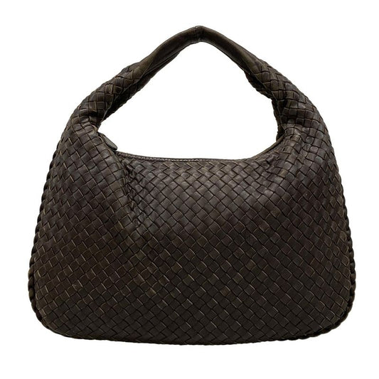 Bottega Veneta Handbag Medium Veneta Bag 115653 Dark Brown Leather