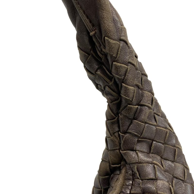 Bottega Veneta Handbag Medium Veneta Bag 115653 Dark Brown Leather