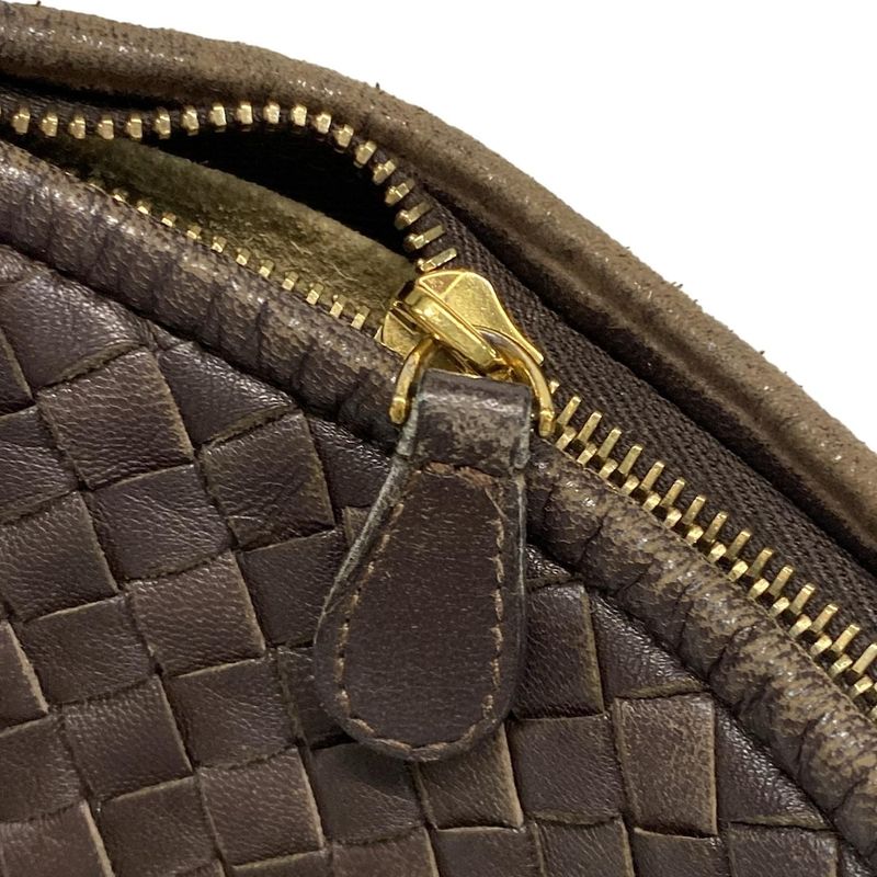 Bottega Veneta Handbag Medium Veneta Bag 115653 Dark Brown Leather