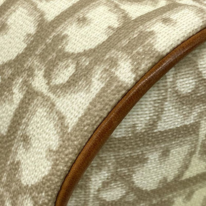 Dior Christian Dior Handbag Romantic Ivory X Brown X Yellow Heart Ribbon Leather