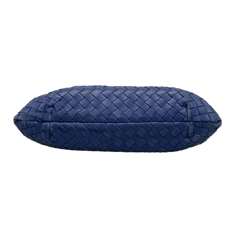 Bottega Veneta Capri 162112 Blue Leather