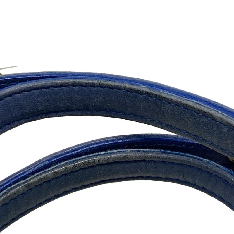 Bottega Veneta Capri 162112 Blue Leather