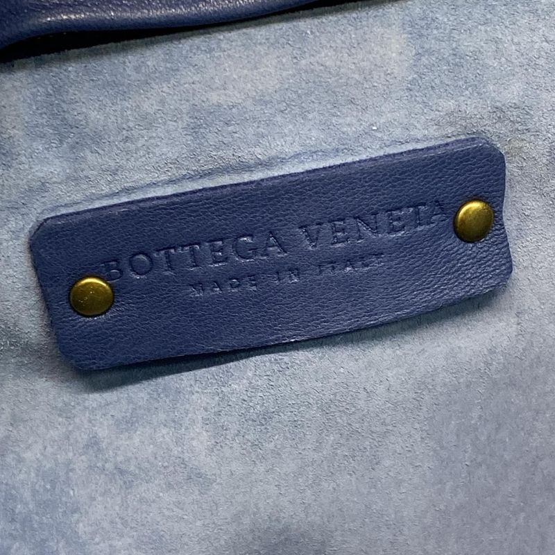 Bottega Veneta Capri 162112 Blue Leather