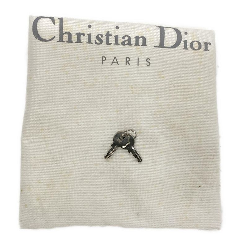 Dior Christian Dior Handbag Trotter Navy and Ivory Leather