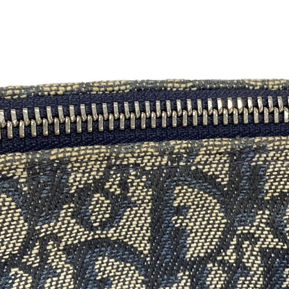 Dior Christian Dior Handbag Trotter Navy and Ivory Leather