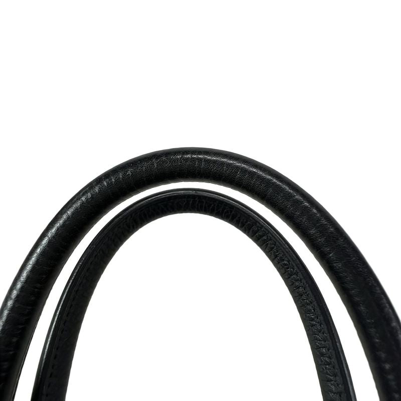 Hermes Handbag Birkin 35 Black Gold Hardware