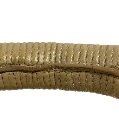 Loewe Shoulder Bag Nappa Ile Gold Leather