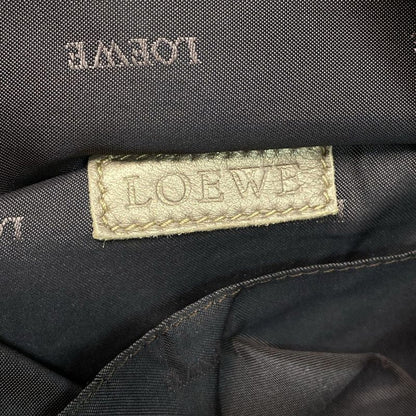 Loewe Shoulder Bag Nappa Ile Gold Leather