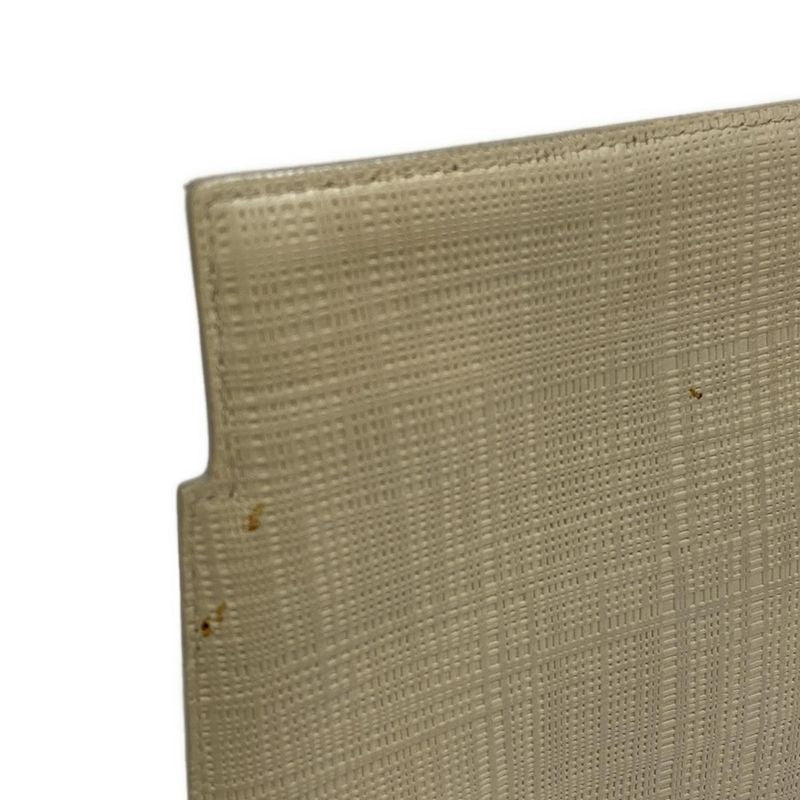 Loewe Clutch Bag - Gray Beige Shape Stamped Leather