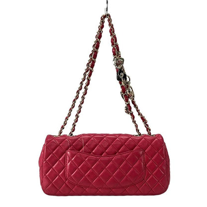 Chanel Shoulder Bag Single Flap Matelasse Pink Gold Hardware Chain Shoulder