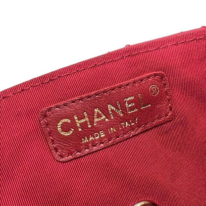 Chanel Shoulder Bag Single Flap Matelasse Pink Gold Hardware Chain Shoulder