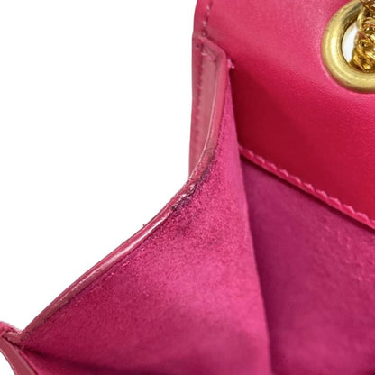 Saint Laurent Paris Shoulder Bag Betty 314515 Pink Chain Shoulder Leather