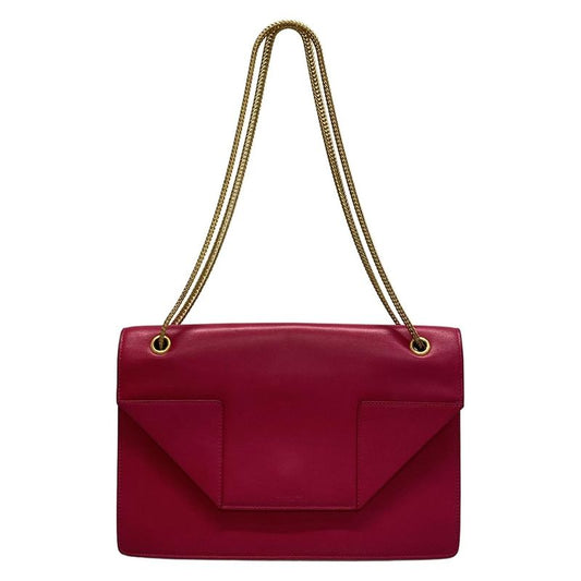 Saint Laurent Paris Shoulder Bag Betty 314515 Pink Chain Shoulder Leather