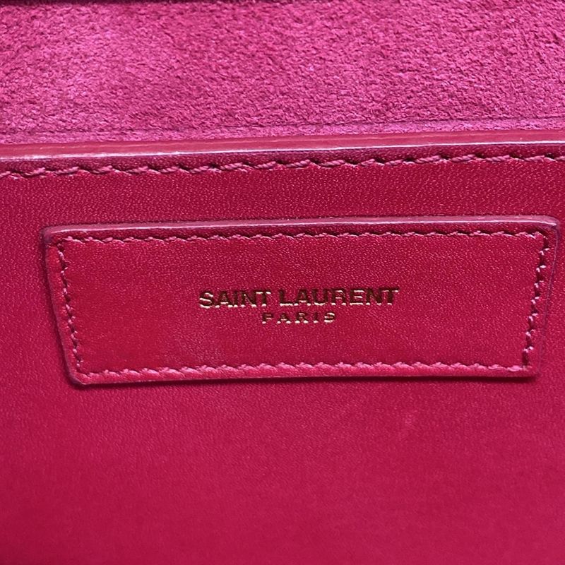 Saint Laurent Paris Shoulder Bag Betty 314515 Pink Chain Shoulder Leather