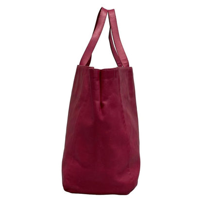 Saint Laurent Paris Vaulisse Pink Reversible Leather Tote Bag