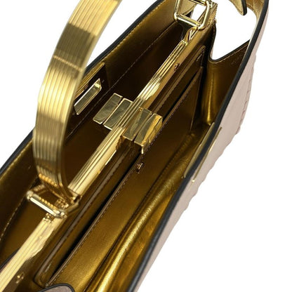 Fendi Handbag Excellent Condition Peekaboo Icyou East West 8bn323 Light Pink