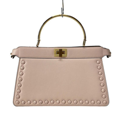 Fendi Handbag Excellent Condition Peekaboo Icyou East West 8bn323 Light Pink