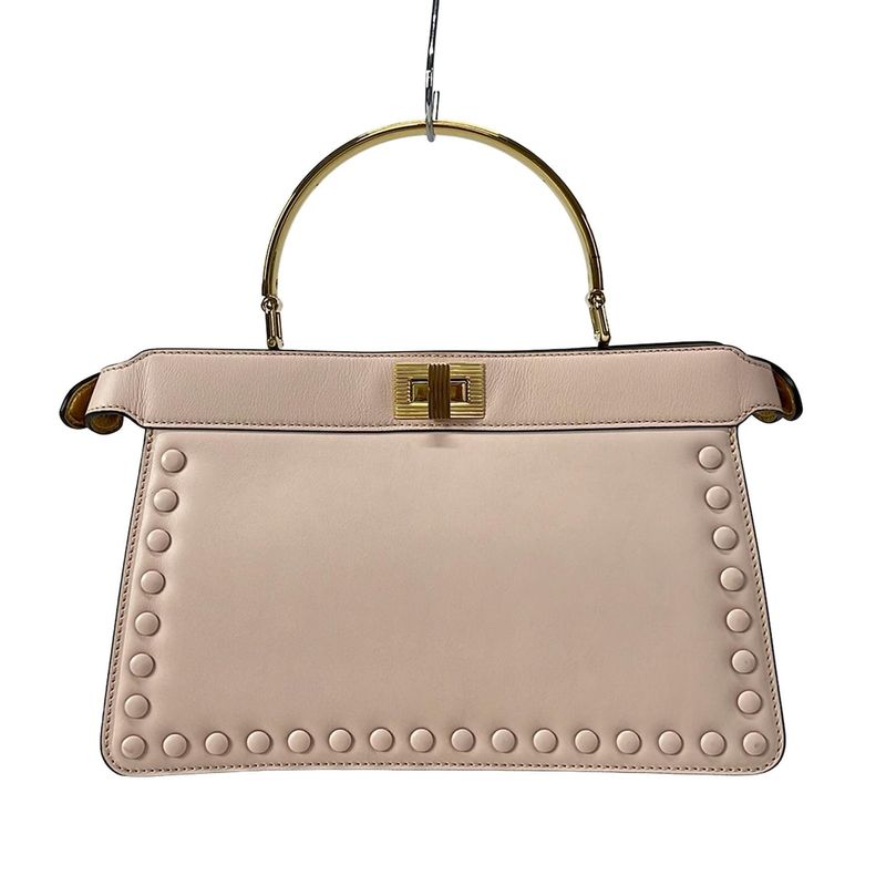 Fendi Handbag Excellent Condition Peekaboo Icyou East West 8bn323 Light Pink