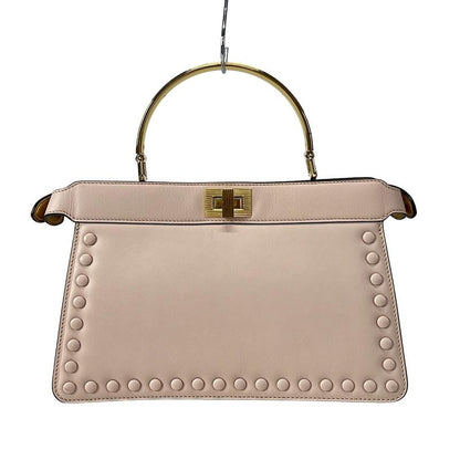 Fendi Handbag Excellent Condition Peekaboo Icyou East West 8bn323 Light Pink