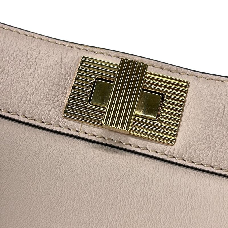 Fendi Handbag Excellent Condition Peekaboo Icyou East West 8bn323 Light Pink
