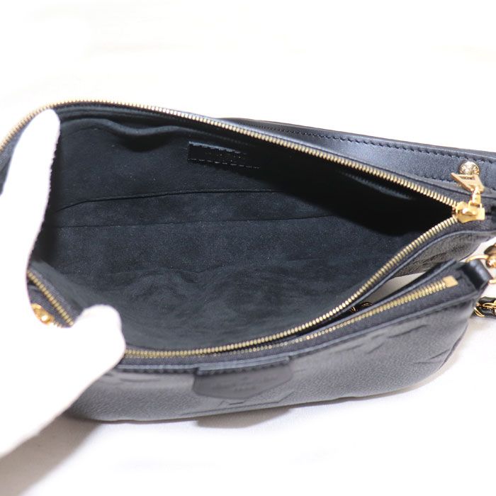 Louis Vuitton Murti Pochette Accessoire Shoulder Bag Monogram Empreinte Black