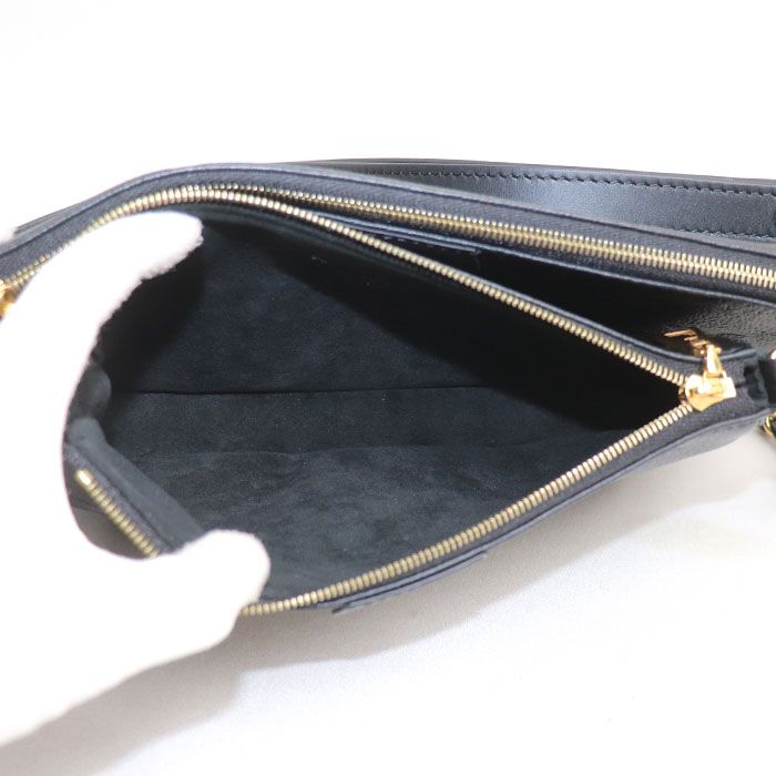 Louis Vuitton Murti Pochette Accessoire Shoulder Bag Monogram Empreinte Black