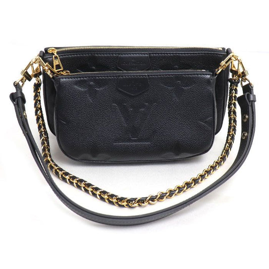 Louis Vuitton Murti Pochette Accessoire Shoulder Bag Monogram Empreinte Black