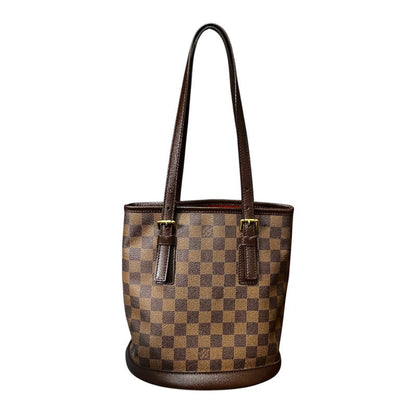 Louis Vuitton Damier Male Bucket Shoulder Bag Women's N42240