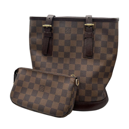 Louis Vuitton Damier Male Bucket Shoulder Bag Women's N42240