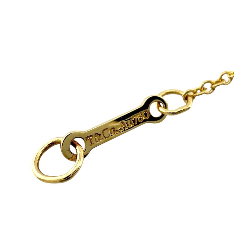 Tiffany & Co Graffiti Love Necklace 18k Gold 18K Yellow Gold Ladies Tiffany &