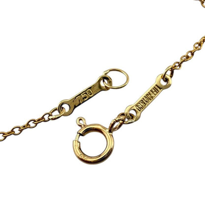 Tiffany & Co Open Heart Necklace 18k Gold 18K Yellow Gold Ladies Tiffany & Co