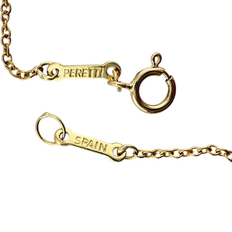 Tiffany & Co Open Heart Necklace 18k Gold 18K Yellow Gold Ladies Tiffany & Co