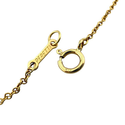 Tiffany & Co Bird Cross Necklace 18k Gold 18K Yellow Gold Ladies Tiffany & Co