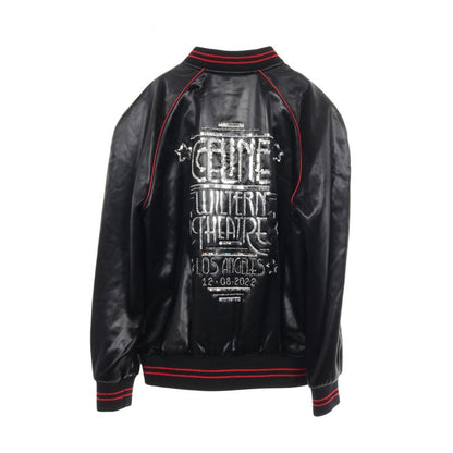 Celine Blouson Celine at the Wiltern Liquid Satin Teddy Blouson Silk Jacket