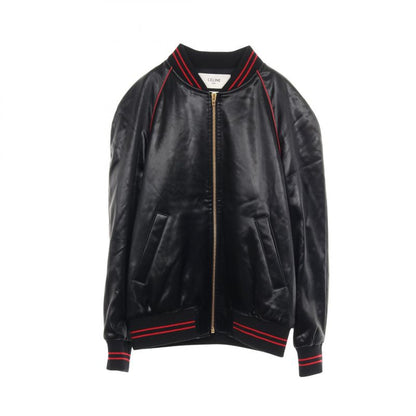 Celine Blouson Celine at the Wiltern Liquid Satin Teddy Blouson Silk Jacket