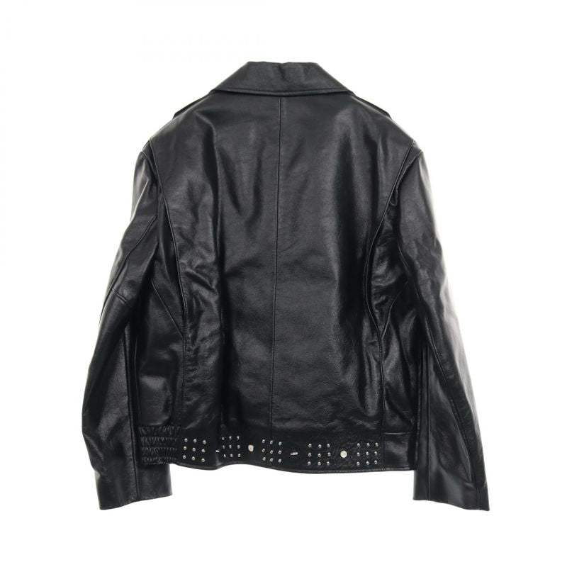 Louis Vuitton Leather Jacket Biker Jacket Leather Jacket Ladies Used a