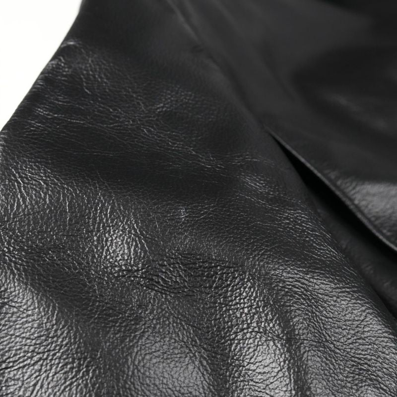 Louis Vuitton Leather Jacket Biker Jacket Leather Jacket Ladies Used a