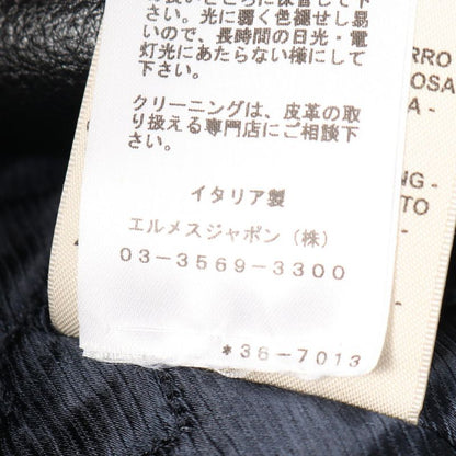 Hermes Leather Jacket Other Jacket Ladies Used a