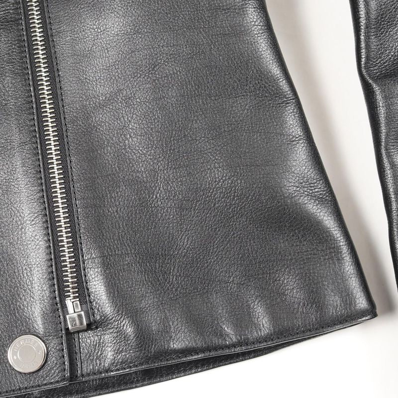 Hermes Leather Jacket Other Jacket Ladies Used a