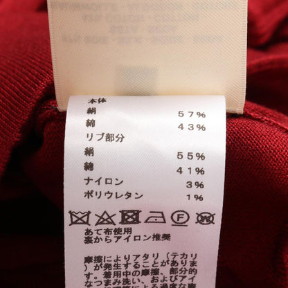 Hermes Knit Chaine D'ancre Silk Cotton Knit Women Used a