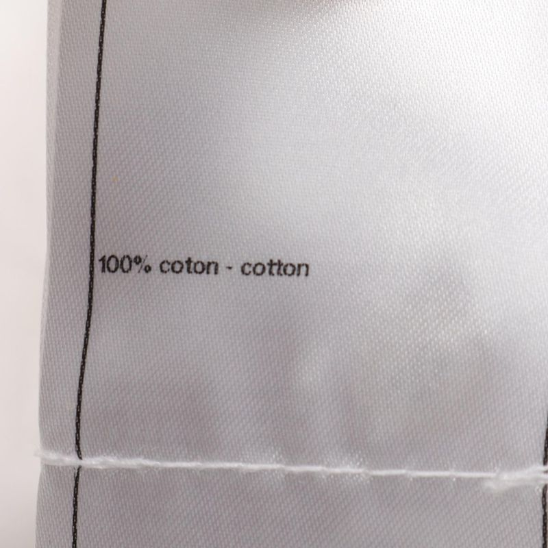 Chanel Blouse Coco Mark Button Perforated Cotton Shirt Ladies Used a