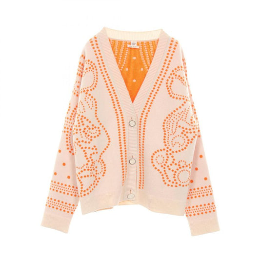 Hermes Cardigan Brides de Gala Cashmere Cotton Cardigan Women Used a