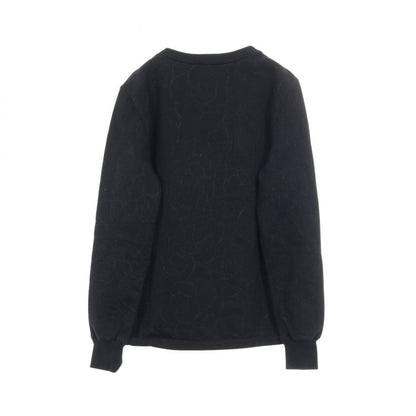 Chanel Sweatshirt Coco Mark Button Camellia Cotton Sweatshirt Ladies Used a