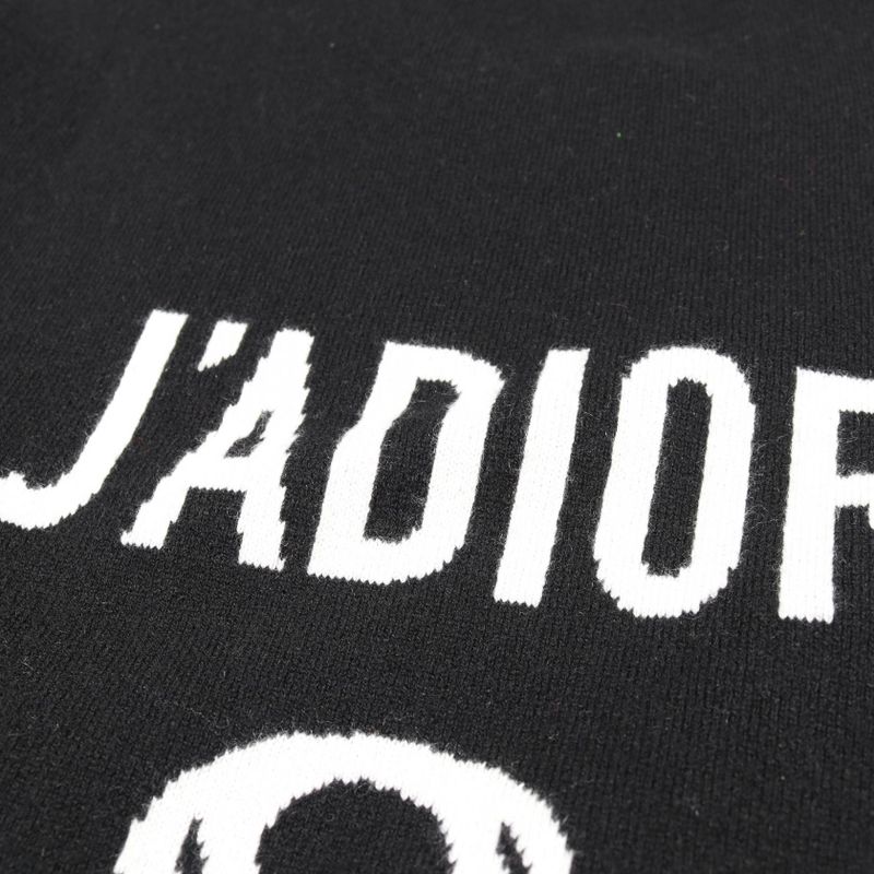 Dior Knit J'adior 8 Boxy Sweater Cashmere Knit Women Used a