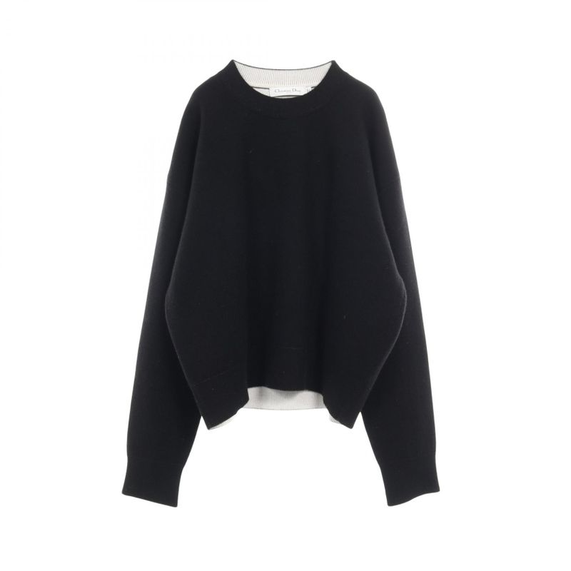 Dior Knit J'adior 8 Boxy Sweater Cashmere Knit Women Used a